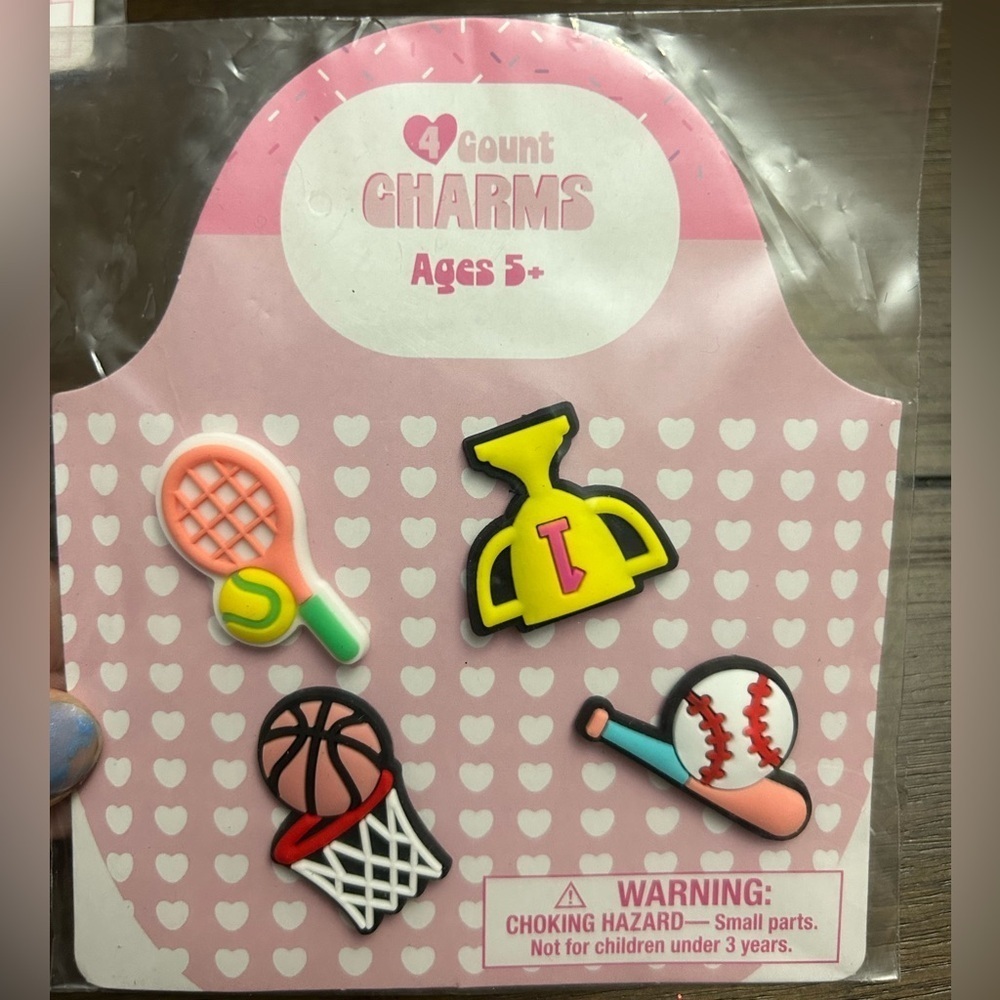 Kids Sports Charms Set